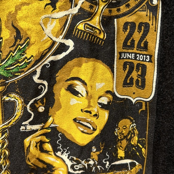 High Times 2013 Cannibis Cup San Francisco T-Shirt - Picture 8 of 12